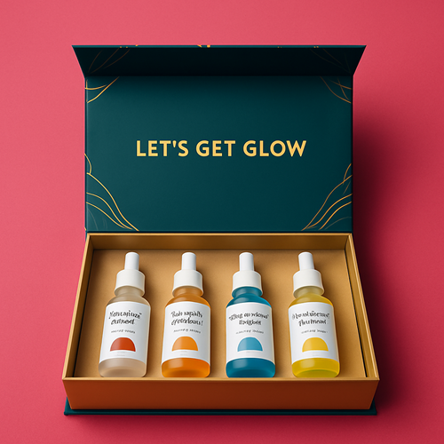 Complete Skin Transformation Kit -4 Serums for Brightening & Hydration