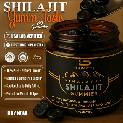 Himalayan Shilajit  60 Gummies