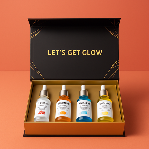 Complete Skin Transformation Kit -4 Serums for Brightening & Hydration
